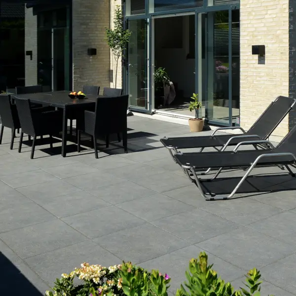 Trendline 40,5x40,5x4 Cm Sort Flammet - Image 3