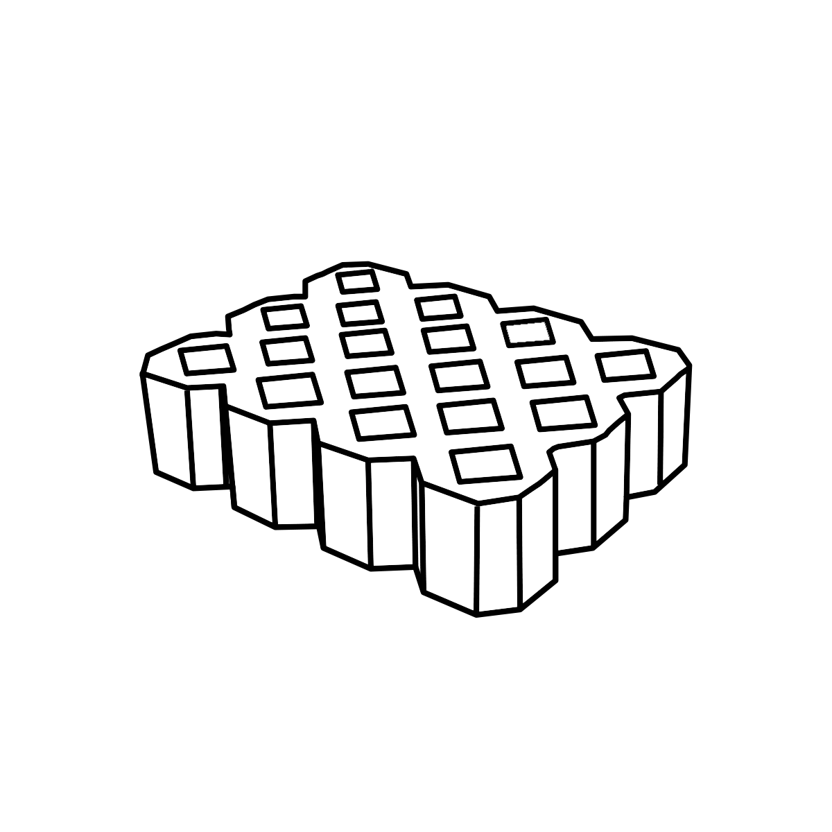 Græsarmeringsblokke 30x40x10 Cm Grå Type 2 32% - Image 5