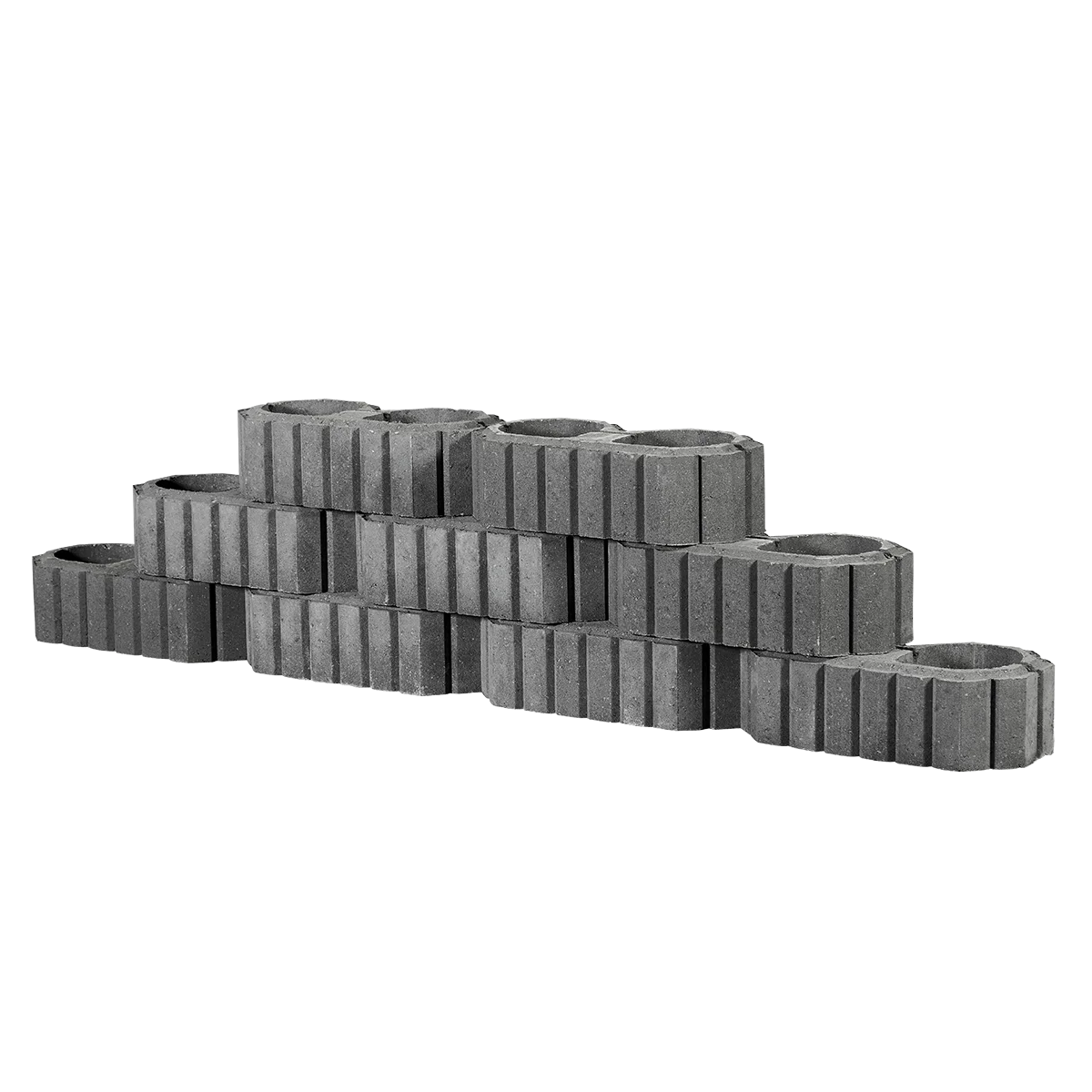 Plantesten 50x25x15 cm Sort/Antracit – super 8 - Image 2