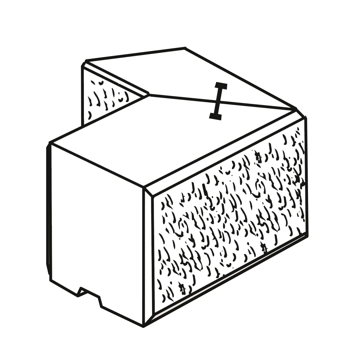 Easyblokke 18/30x18x15 Cm Grå Hjørner Type 1 - Image 3