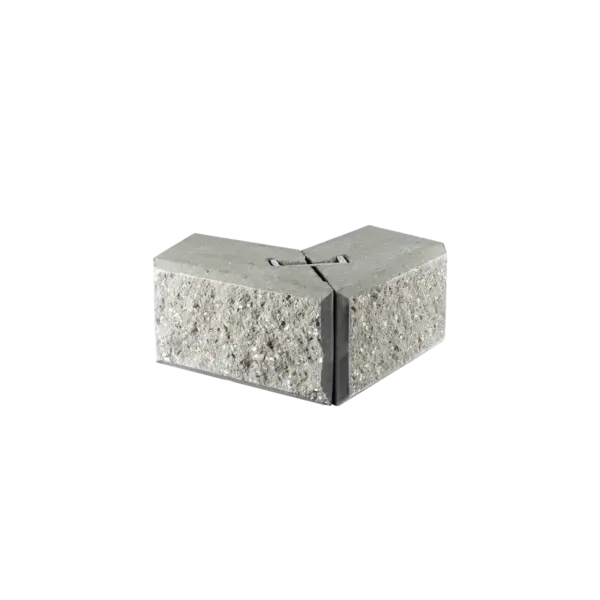 Easyblokke 18/30x18x15 Cm Grå Hjørner Type 1