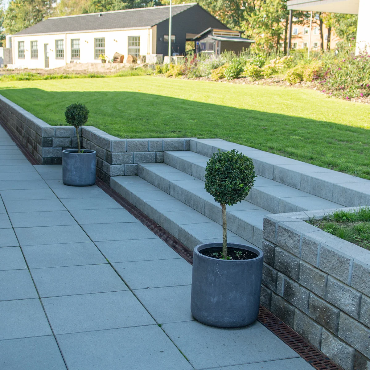 Easyblokke 18/30x18x15 Cm Grå Hjørner Type 1 - Image 2