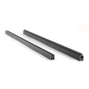 Top og bund Alu-black